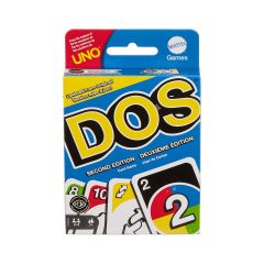 Mattel Games HNN01 galda spēle DOS Second Edition Kāršu spēle Kāršu nomešana