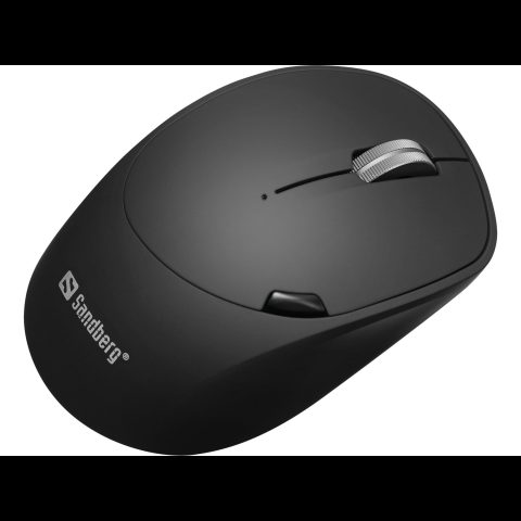 Sandberg 631-02 pele Birojs Labā roka RF bezvadu sakari + Bluetooth 1600 DPI