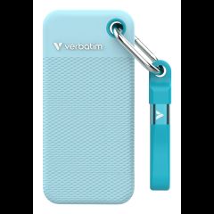 Verbatim Pocket SSD 2 TB USB Type-C 3.2 Gen 2 (3.1 Gen 2) Синий