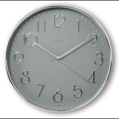 Hama Corsica Quartz clock Circle Grey