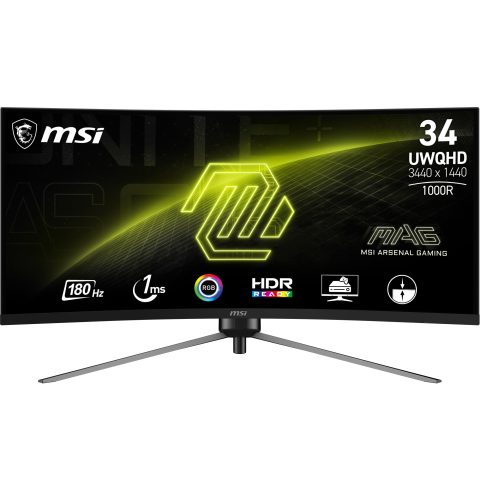 MSI MAG 345CQRDE monitori 86