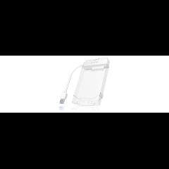 Icy Box IB-AC703-U3 Чехол дляжестких и твердотельных дисков Белый 2.5"