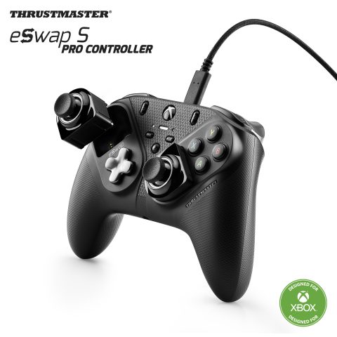 Thrustmaster ESWAP S PRO Melns USB Spēļu paliktnis PC (dators)