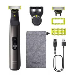 Philips QP6552/15 триммер для бороды Аккумулятор 20 1 cm Влажное и сухое Хромовы…
