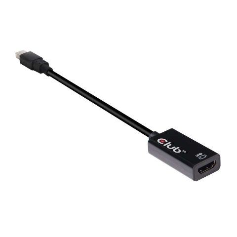 Club 3D CLUB3D Mini DisplayPort 1.4 to HDMI 2.0b HDR Active Adapter