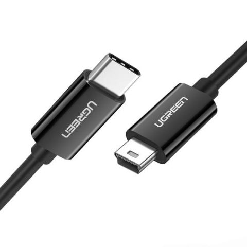 Ugreen 50445 USB cable USB 2.0 USB C Mini-USB A 0.48 Gbit/s Black