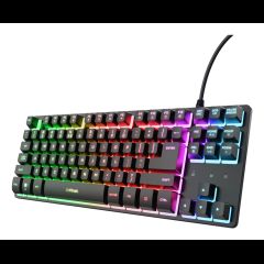 Trust GXT 833 Thado TKL keyboard Gaming USB QWERTY US English Black