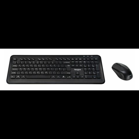 Targus AKM610NO tastatūra Pele iekļauta Universāls RF Bezvadu QWERTY Ziemeļvals…