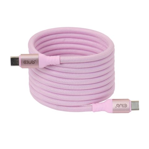 Club 3D CLUB3D CAC-3031 USB kabelis USB 2.0 2 m USB C Rozā