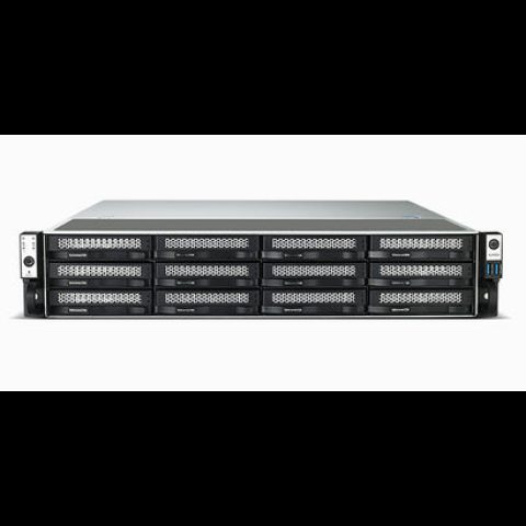 Terramaster U12-500 Plus NAS Стойка (2U) Intel® Core™ i7 16 GB DDR5 0 TB Серый