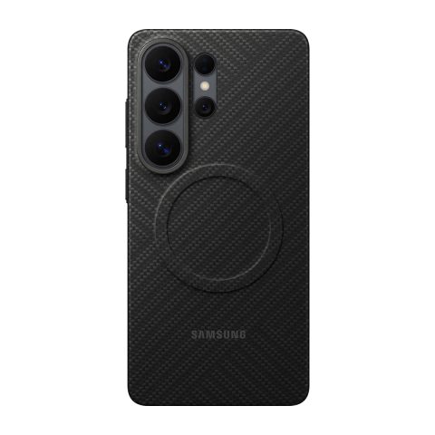 Samsung M3 Carbon Magnet Black mobilo telefonu apvalks 17