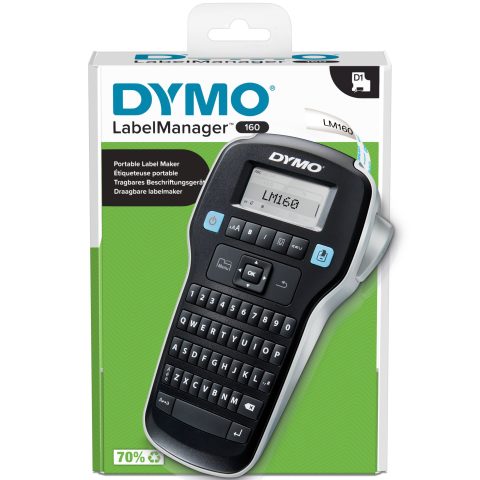 Dymo LabelManager 160 QWY etiķešu printeris Termālā pārsūtīšana 180 x 180 DPI…
