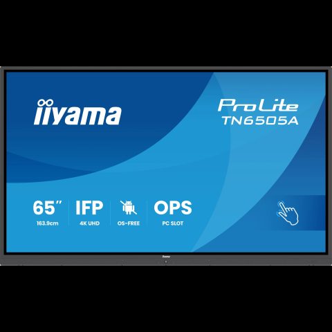 Iiyama TN6505A-B1AG ceļrāžu displejs Interaktīvs plakans panelis 163