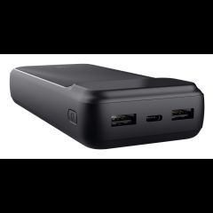 Trust 25883 ārējais akumulators Litija jons 20000 mAh Melns