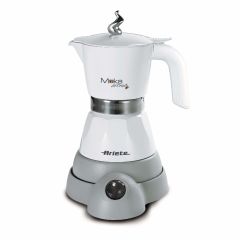 Ariete 1358 Moka Aroma - 2/4 cup electric Moka pot - Cordless base - Auto-off -…