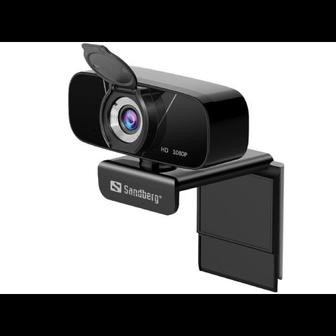 Sandberg 134-15 вебкамера 2 MP 1920 x 1080 пикселей USB 2.0 Черный
