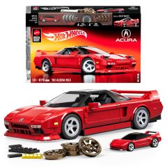 Mattel Brick Shop Hot Wheels ’90 Acura NSX Building Toy (876 Pieces)