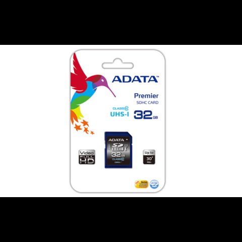 ADATA Premier SDHC UHS-I U1 Class10 32GB Klases 10