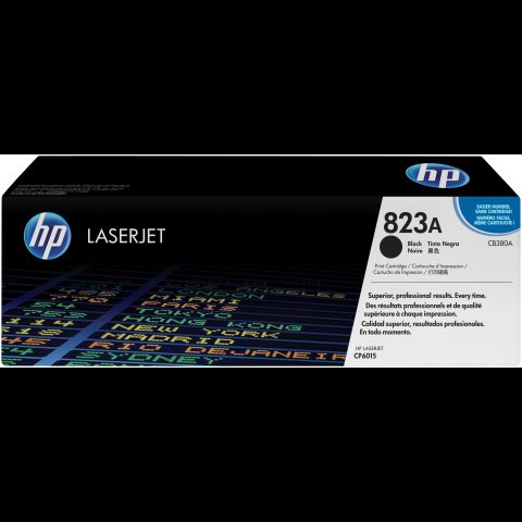 HP krāsu LaserJet CB380A melnas krāsas drukas kasetne