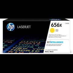 Hewlett Packard (HP) HP 656X High Yield Yellow Original LaserJet Toner Cartridge