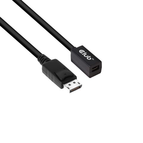Club 3D CLUB3D CAC-1120 DisplayPort kabelis 1 m Mini DisplayPort Melns