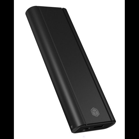 Icy Box IB-1807MT-C31 SSD diska korpuss Melns M.2