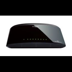 D-Link DES-1008D Unmanaged Fast Ethernet (10/100) Black