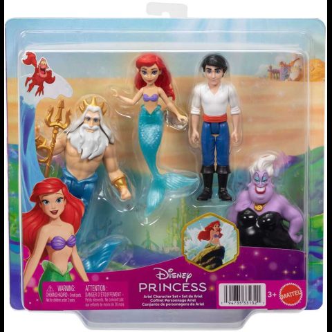 Mattel Disney Princess Ariel lėlės rinkinys JHG84