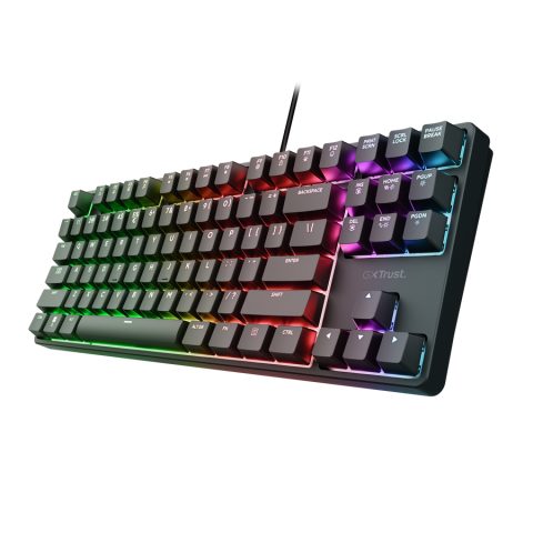Trust GXT 864 Cada keyboard Gaming USB QWERTY English Black