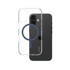 Panzer Glass PanzerGlass CARE™ by ® Urban Combat Case Transparent w. Blue MagSafe iPh…