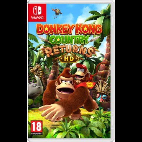 Donkey Kong Country Returns HD (Switch) Standarts Daudzvalodu Nintendo S…