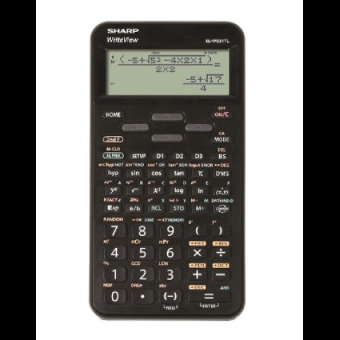Sharp ELW531T калькулятор Настольный Дисплей Черный