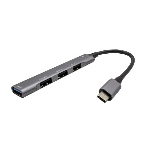 I-tec Metal C31HUBMETALMINI4 хаб-разветвитель USB 3.2 Gen 1 (3.1 Gen 1) Type-C…