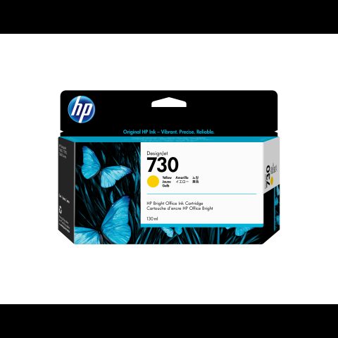 Hewlett Packard (HP) HP 730 130-ml Yellow DesignJet Ink Cartridge