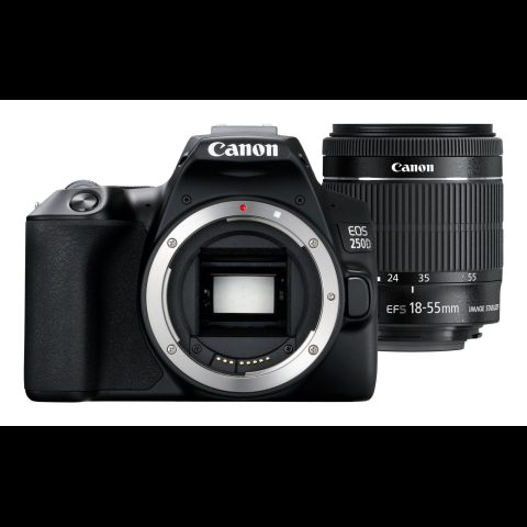 Canon EOS 250D+EF-S 18-55mm SLR Kameras komplekts 24