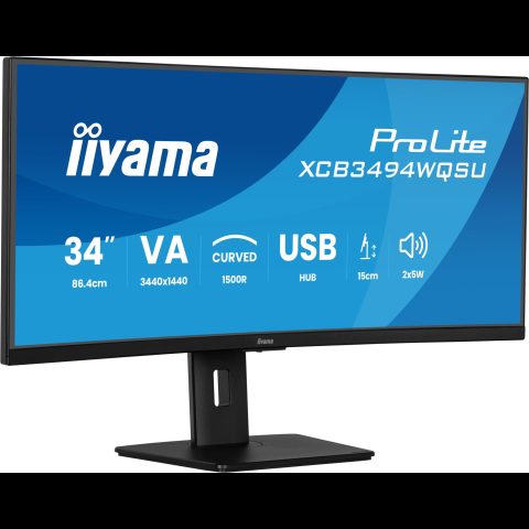 Iiyama ProLite XCB3494WQSU-B1 монитор для ПК 86