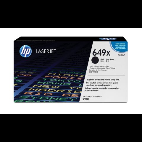 Hewlett Packard (HP) HP 649X High Yield Black Original LaserJet Toner Cartridge