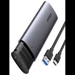 Ugreen 10903 storage drive enclosure SSD enclosure Black