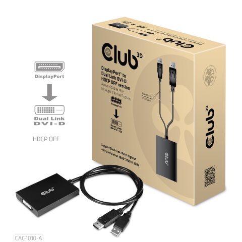 Club 3D CLUB3D CAC-1010-A video kabeļu aksesuārs 0