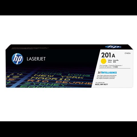 Hewlett Packard (HP) HP 201A Yellow Original LaserJet Toner Cartridge