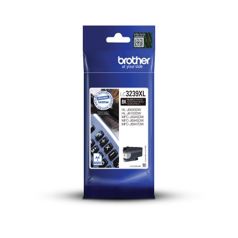 Brother LC-3259XLBKP tonera kārtridžs 1 pcs Oriģināls Melns