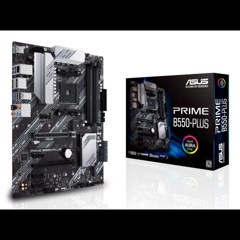 Asus PRIME B550-PLUS AMD B550 Ligzda AM4 ATX