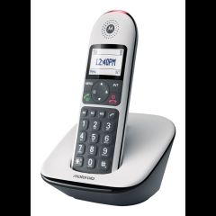 Motorola CD5001 DECT telefons Zvanītāja ID Pelēks