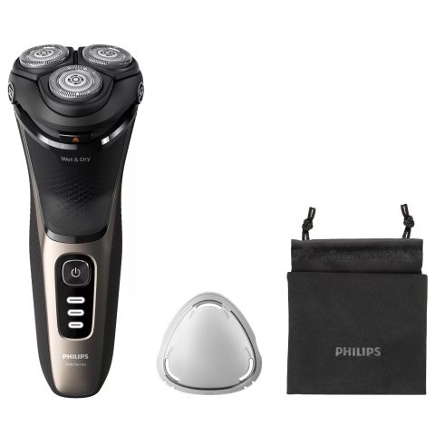Philips Shaver 3000 Series S3242/12 Elektriskais skuveklis mitrai un sausai skūš…