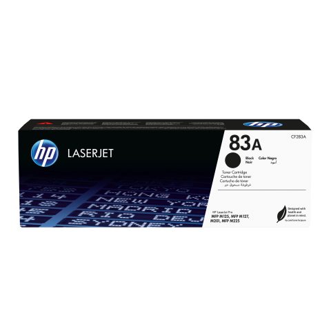 Hewlett Packard (HP) HP 83A Black Original LaserJet Toner Cartridge