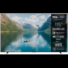 TCL 115C7K TV 2.92 m (115") 4K Ultra HD Smart TV Wi-Fi Black 3000 cd/m²