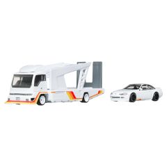 Mattel Hot Wheels Team Transport Truck & Race Car