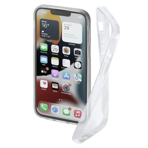 Hama Crystal Clear mobile phone case 17 cm (6.7") Cover Transparent