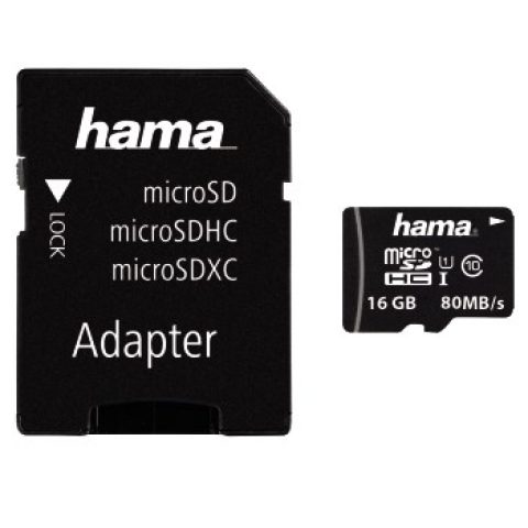 Intenso Hama microSDHC 16GB UHS-I Класс 10