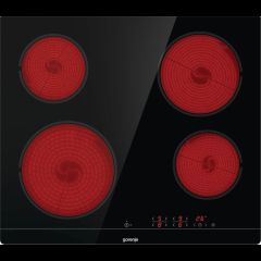 Gorenje ECT641BSC Melns Iebūvēts 60 cm Keramika 4 zone(s)